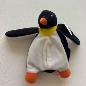 TY Teenie Beanie Babies Waddle Penguin 1993